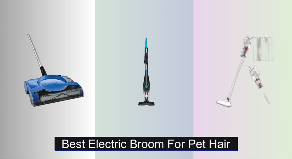 7 Best Electric Brooms for Pet Hair 2026