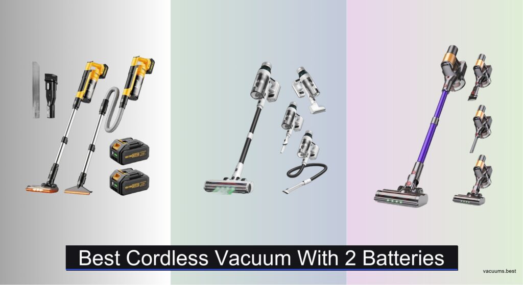 8 Best Cordless Vacuums with 2 Batteries 2026