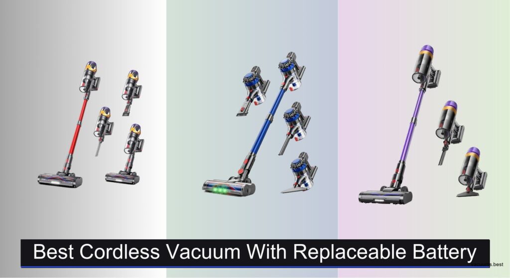 8 Best Cordless Vacuums with Replaceable Battery 2026