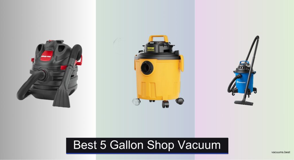 7 Best 5 Gallon Shop Vacuums 2026, Analyzed