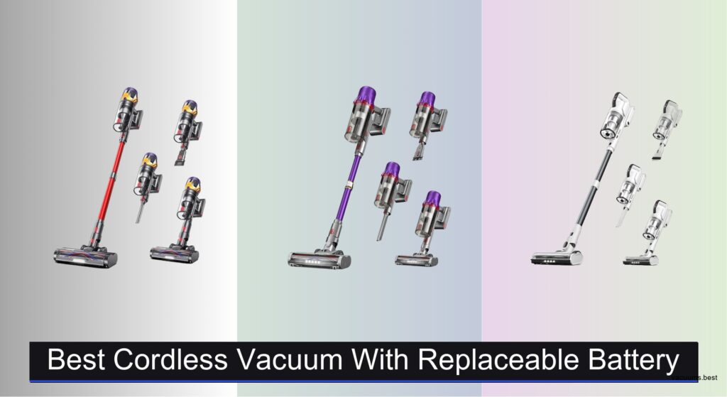 6 Best Cordless Vacuums with Replaceable Battery 2026